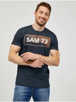 SAM73 Dark gray Man T-Shirt SAM 73 Fenri - Men