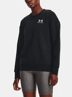 Under Armour Mikina Essential Fleece Crew-BLK - Dámské