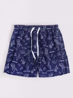 Yoclub Kids's Swimsuits Boys' Beach Shorts P2 Navy Blue