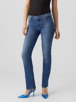 Vero Moda Daf Jeans Modrá