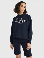 Dark blue Ladies Hoodie Tommy Hilfiger - Women