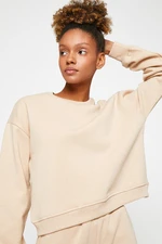 Koton Women's Beige Sweatshirt