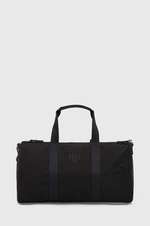 Bavlnená taška Gant čierna farba