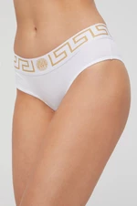 Kalhotky brazilky Versace bílá barva, AUD01071
