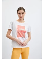 Orsay White Womens T-Shirt - Women