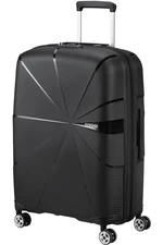 American Tourister Skořepinový cestovní kufr StarVibe M EXP 70/77 l - černá