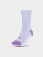Dámske bežecké ponožky (nad členok) - fialové