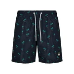 Pattern Swim Shorts Island Aop