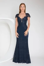 Nőin ruha Deni Cler Milano Deni_Cler_Milano_Dress_T-Dw-3251-0M-40-58-1_Navy_Blue