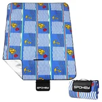 Spokey PICNIC AMBER Picnic blanket with strap 150 x 180 cm