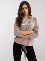 Blouse-RV-BZ-7547.12P-dark beige