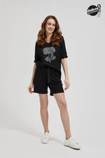 Women's shorts MOODO - black