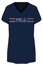 Fila FPS4117 Woman Jersey Stretch Pyjamas Navy M Fitness Unterwäsche