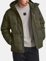 Under Armour Bunda UA CGI DOWN CRINKLE JKT-GRN - Pánské