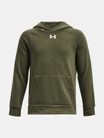 Under Armour Mikina UA Rival Fleece Hoodie-GRN - Kluci