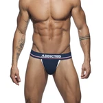 Men's Thong Addicted Blue Push Up