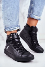 Női szabadidő cipő BIG STAR SHOES Black