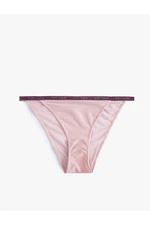 Koton Tulle Brazilian Panties Standard Waist with Thin Band Detail on the Sides