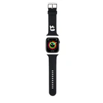 Řemínek Karl Lagerfeld Karl Head NFT pro Apple Watch 42/44/45/49, černá