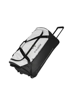 Travelite Basics Trolley Travel Bag Black/white Taška Bílá