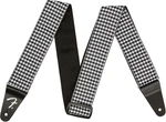 Fender Houndstooth Correa de guitarra textil Blanco