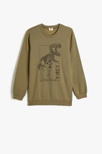 Koton Boy's Green Sweatshirt