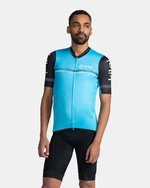 Men's team cycling jersey Kilpi CORRIDOR-M Light blue