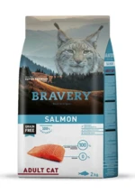 Bravery Cat Adult Salmon - 2x7kg