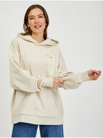 Cream Women's Oversize Hoodie VANS - Women