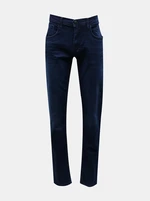 Dark Blue Slim Fit Jeans Blend - Men