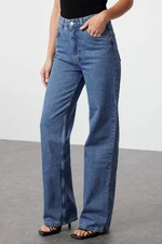 Trendyol Blue*001 High Waist Wide Leg Jeans