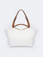 Big Star White Eco Leather Handbag