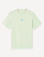 Celio Cotton T-shirt Jeword - Men's