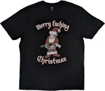 Motörhead Tričko Merry Effing Christmas Unisex Black L