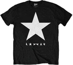 David Bowie Koszulka Blackstar (White Star on Black) Unisex Black S