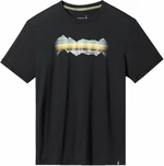 Smartwool Mountain Horizon Graphic Short Sleeve Tee Black L Tričko