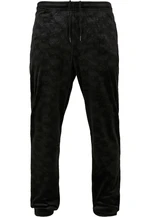 Southpole AOP Velour Pants Black