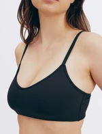 Organic Basics Naked Rib Bralette Black S