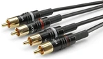 Sommer Cable Basic HBP-C2-0060 0,6 m Černá Hi-Fi Audio kabel