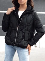 Women's winter jacket WINDGLAM black Dstreet