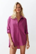 Trendyol Plum Woven Shirt