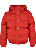 Girls' Puffer Jacket Hoodie