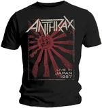 Anthrax Maglietta Live in Japan Unisex Black L