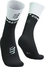 Compressport Mid Compression V2.0 Black/White T1 Chaussettes de course