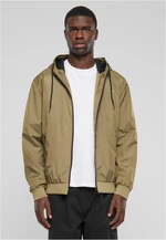 Men's Contrast Windrunner Jacket - Khaki/Black