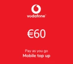 Vodafone €60 Mobile Top-up ES