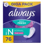 ALWAYS Intimky Normal Fresh Scent 76 kusů