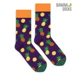 Banana Socks Unisex's Socks Classic Pineapple