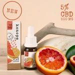 Konope co. 5% CBD Fresh Červený Pomaranč Full Spektrum 500mg