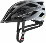 UVEX I-VO CC Black/Cloud 52-57 Cască bicicletă